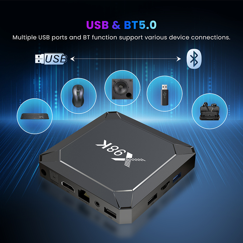 New X98K Android 13 TV Box 8K  - Radxa Rock 5B 16Gb recension och pris