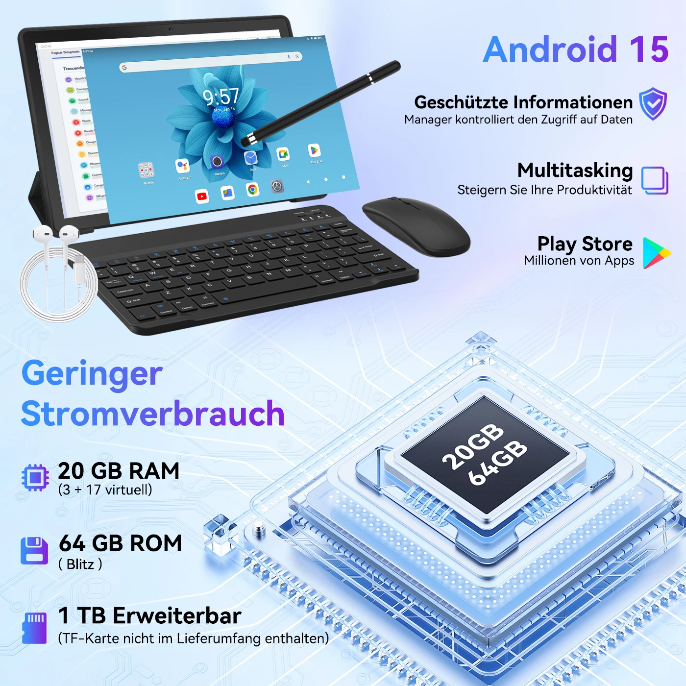 URAO Android 15 Tablet 10.1 In - Khadas Vim4 8Gb recension och pris