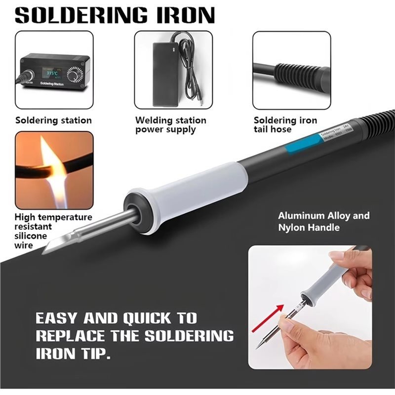 B23B T12 For Home Repairing So - Soldering Station T12 Oled recension och pris