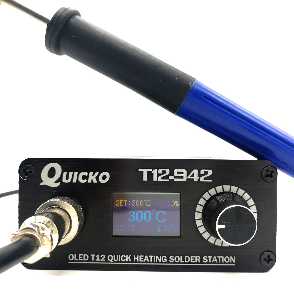 QUICKO MINI T12 STC OLED Digit - Soldering Station T12 Oled recension och pris