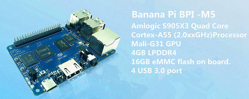 Banana PI BPI M5 New Generatio - Banana Pi Bpi-M5 recension och pris