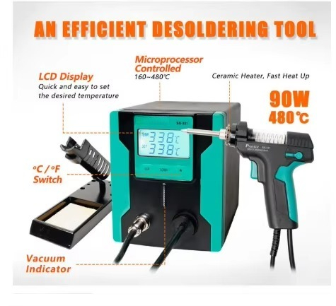 ESD Safe SS-331H Digital Elect - Desoldering Gun Vacuum Electric recension och pris