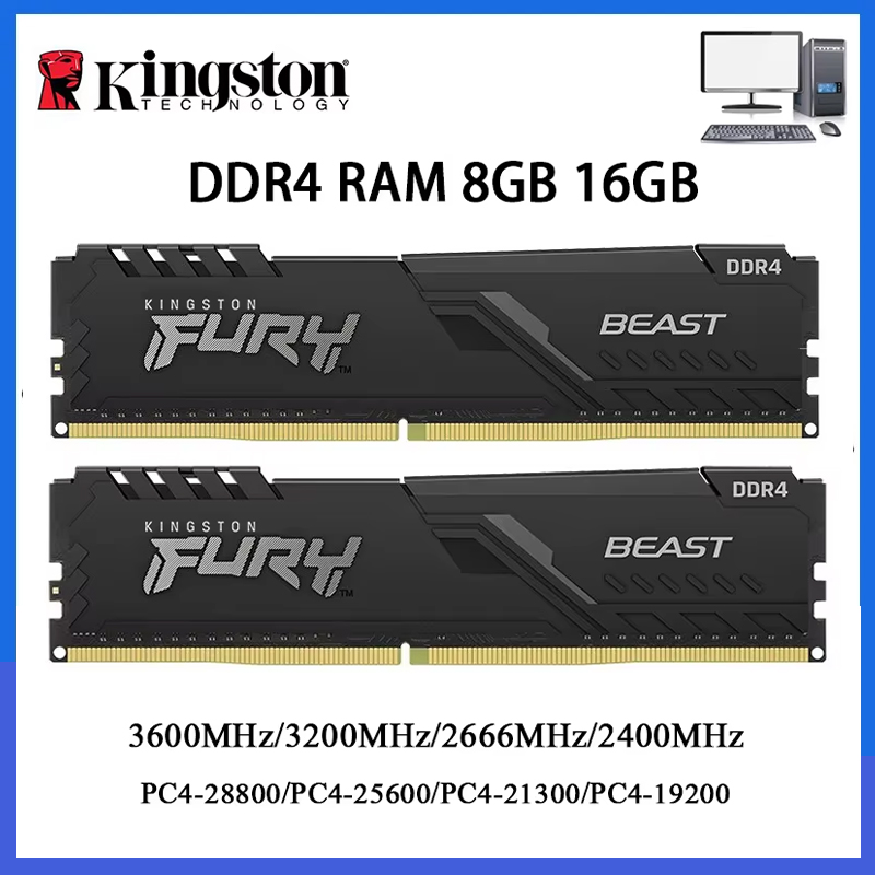 DDR4 Kingston BEAST RAM 3200MH - Khadas Vim4 8Gb recension och pris