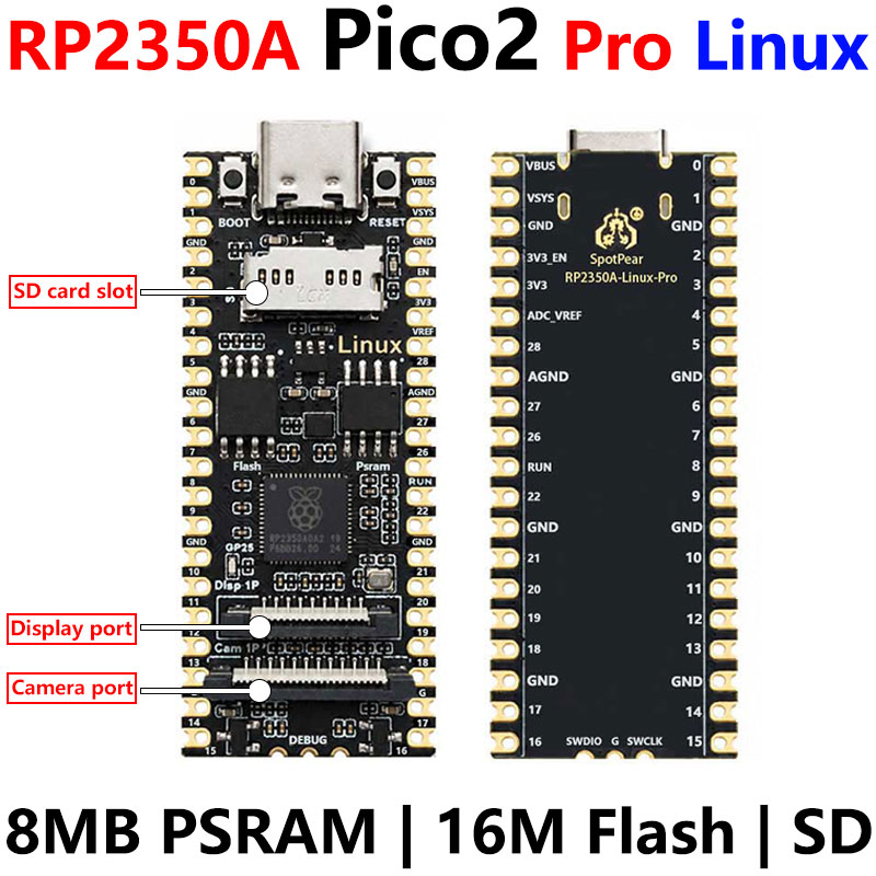 Raspberry Pi Pico 2 RP2350A Li - Radxa Rock 5B 16Gb recension och pris