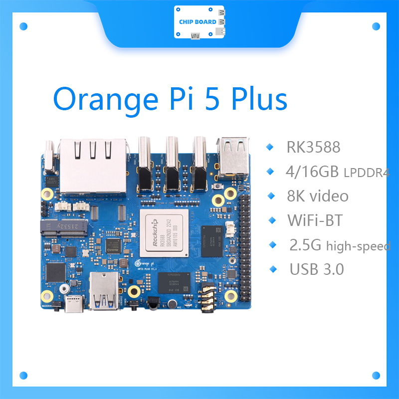 Orange Pi 5 Plus 16G RAM Singl - Orange Pi 5 Plus 16Gb recension och pris
