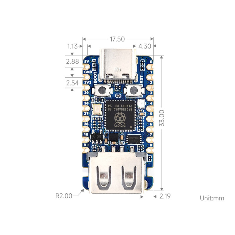 Raspberry Pi Pico 2 RP2350-USB - Banana Pi Bpi-M5 recension och pris